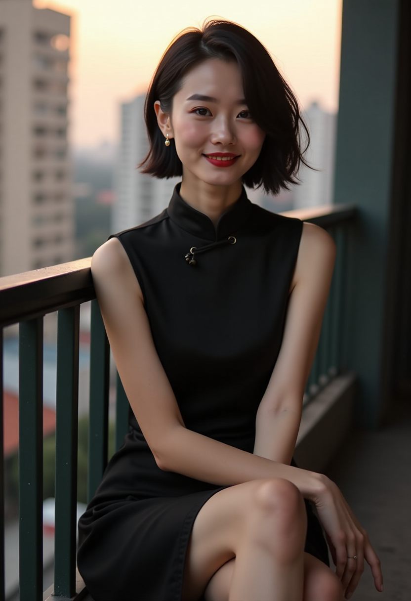 春日妆台海报